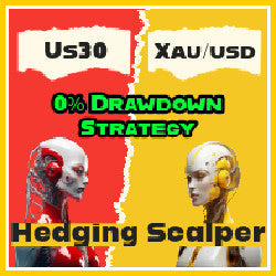 US30 and XAUUSD Hedging Scalper