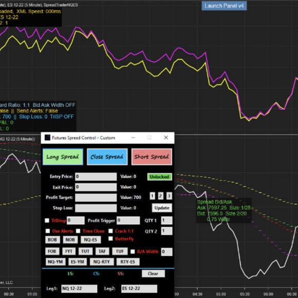 Futures Spread Trading Tool NT8