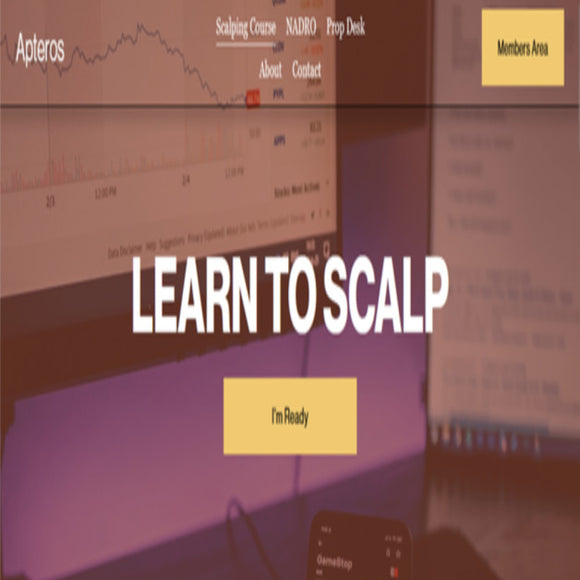 Apteros Trading – Scalping Course 2024