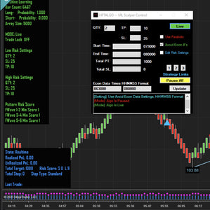HFT Algo – ML SCALPER NT8